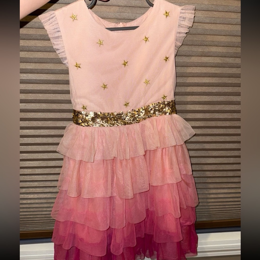 Mini Boden Harry Potter Hermione pink tulle dress 6-7Y price firm